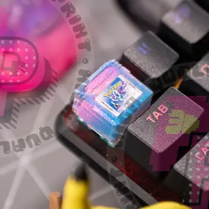 Pokémon Inspired Key Cap Crystal
