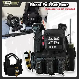 AQzxdc Full set of cos Call of Duty 19 Night War Night Raid Ghost Tactical Vest Props Outdoor Field Vest (excluding accessories)  Clothes Costumes Womenswear Gamis blackstone accessories patellaband football gear patellaband tactical accessories