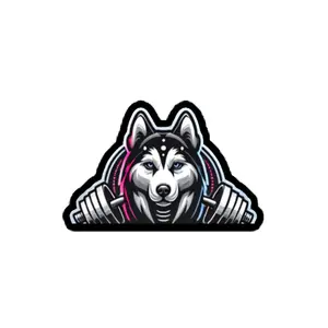 GymHusky Logo -Sticker