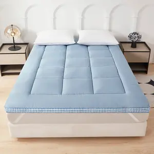 BoveLink Full Size Thick Mattress Topper – Non-Slip, Breathable, Back Pain Relief, Foldable & Machine Washable