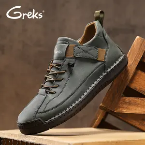 Men's Casual Ankle Boots Mid Top Walking Driving Shoes Fall Boots Black Boots Fathersdaygift Lightweight Footwear Boy