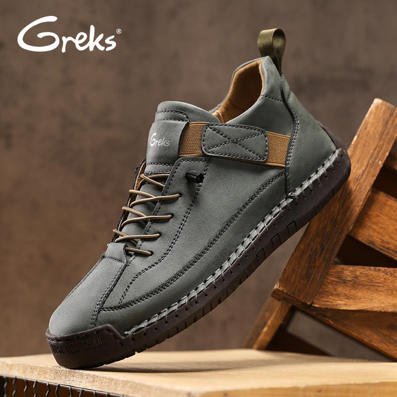 Men's Casual Ankle Boots Mid Top Walking Driving Shoes Fall Boots Black Boots Fathersdaygift Lightweight Footwear Boy