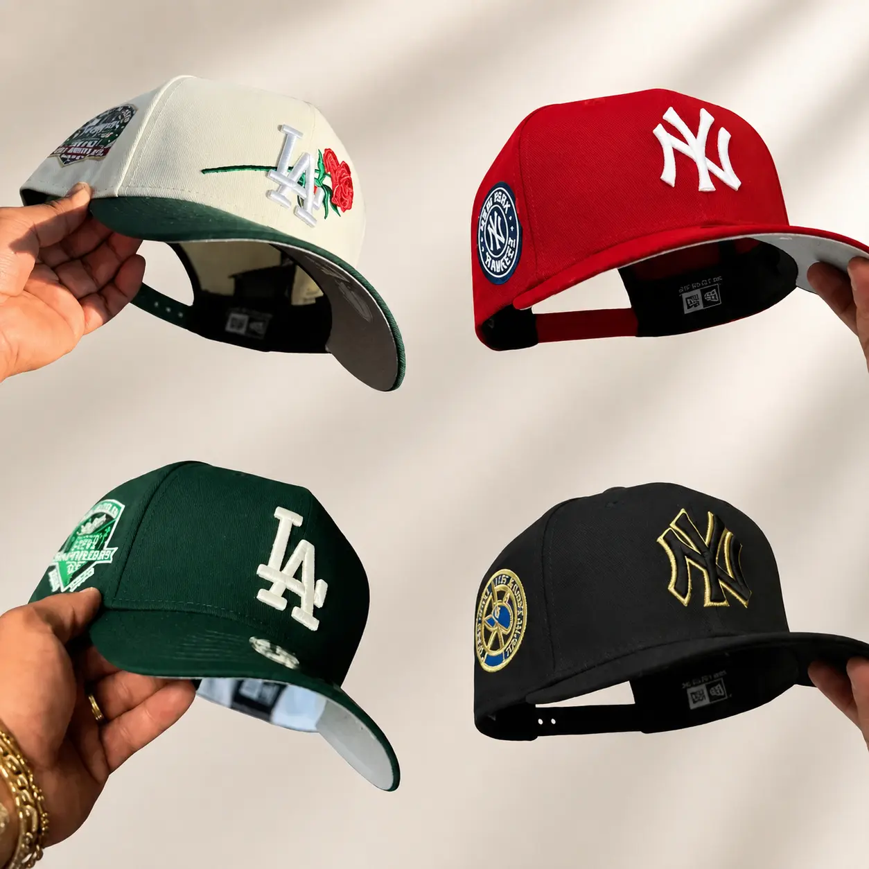 New Era MLB Baseball Cap NY Yankees LA Dodgers – 59FIFTY Fitted Snapback Hat, Unisex Streetwear Fashion for Men Women, Premium Baseball Style Accessory, Adjustable Gorras Sombreros, Viral TikTok Trend 2026.
