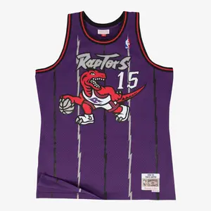 Vince Carter Toronto Raptors 1998-99 Purple Swingman Player Jersey