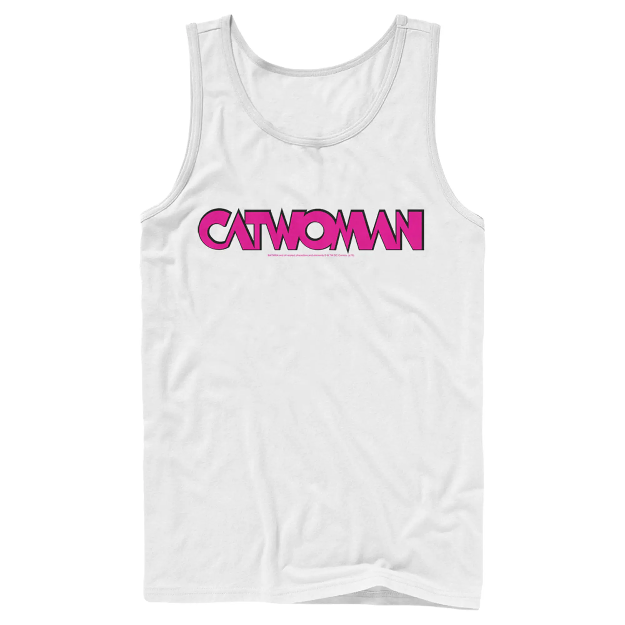 Men's Batman Catwoman Logo Tank Top
