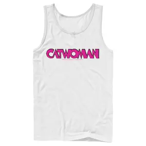 Men's Batman Catwoman Logo Tank Top