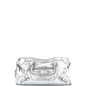 Pre-owned Balenciaga Leather Top Handle Bags City Classic Studs Bag Small by Rebag