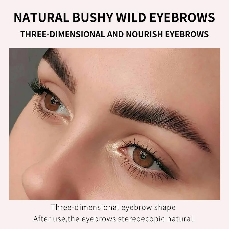 【Long-Lasting Waterproof Brow Gel】 for women Clear Transparent Gel, Brow Lift,  Clear Shaping Wax For Holding Brows In Place, Creates A Fluffy Feathered Look,Component safety Eyebrow Tattoo Christmas and New Year gifts pencil lipstick Set warm mascara