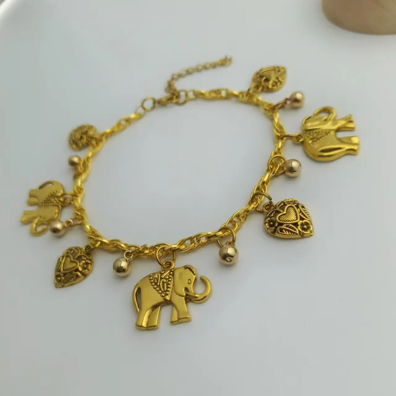 Foot chain gold D00007
