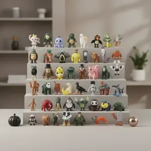 48 New Italian Brainrot Doll Statues Set, Pvc Collectible Statue, Perfect Halloween Christmas Gifts, Complete Collection for Collectors, Unique Decorative Figurines, Home Decor Statue