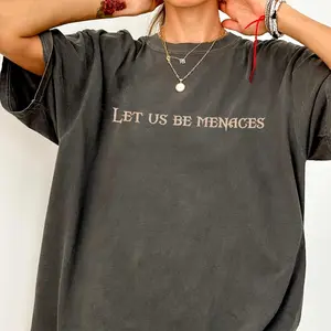 Let Us Be Menaces Onyx Storm Shirt, Fourth Wing Basgiath War Collegee, Xaden Riorson Shirt,Riorson House Shirt, Xaddy Shirt