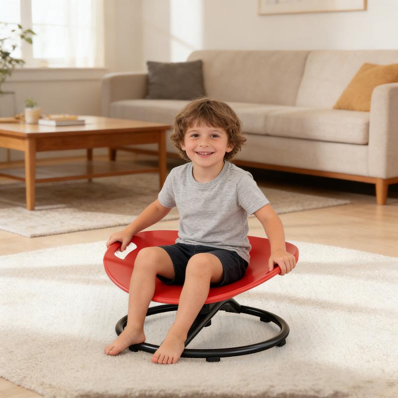 Circular Rotating Sensory Integration Training Chair, Ideal for Balance & Body Coordination, Perfect for Children & Teenagers Growth