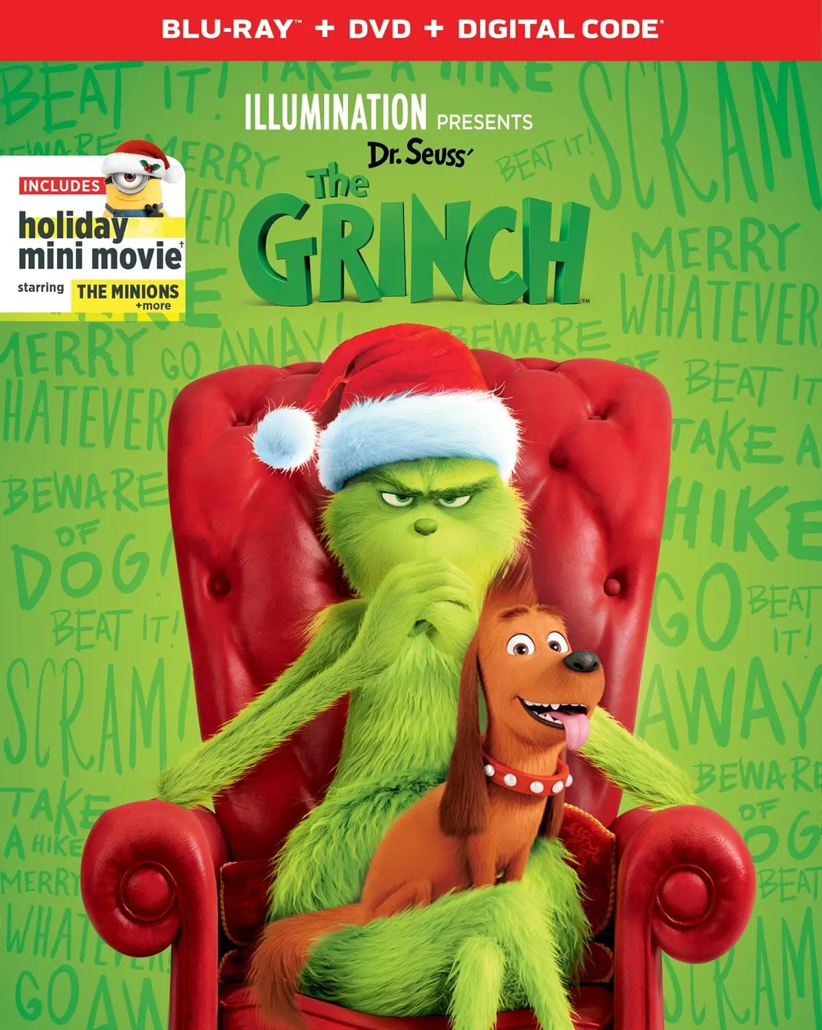 Dr. Seuss' The Grinch  [BLU-RAY MOVIE] With DVD, 2 Pack,