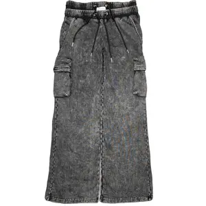 Heavyweight Vintage Double Waisted Acid Wash 100% Cotton Sweatpants Man Menswear