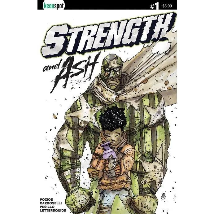 STRENGTH & ASH #1 CVR C STEFANO CARDOSELLI FRANCESCA PERILLO HOLOFOIL FLP VAR