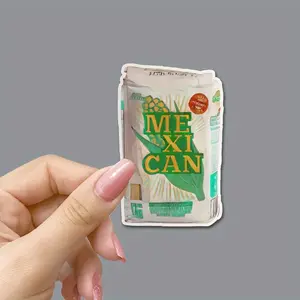 Mexico Can Sticker, Funny Car Sticker, Waterproof Self Adhesive Decor Paper, Decor Sticker for Car Gift Greeting Card Water Bottle Laptop Phone