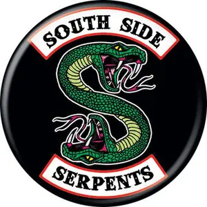 Riverdale South Side Serpents Pin Button