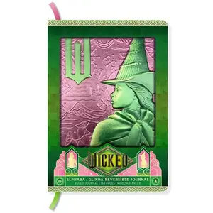 Wicked: Elphaba / Glinda Reversible Sculpted Journal -- Insight Editions - Hardcover