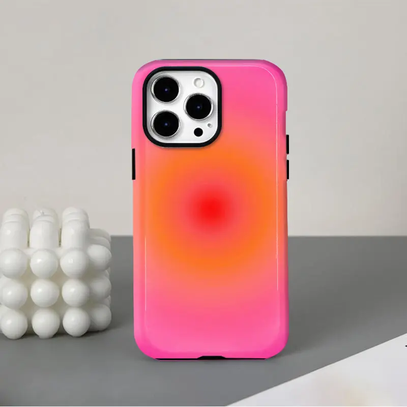 New summer minimalist and stylish protective case with unique pattern design. Durable 2-in-1 case compatible with iPhone 17/16/15/14/13/12/11 Pro Max/Plus/Pro, Galaxy S25/S24/S23 Ultra. Perfect for Valentine's Day and birthdays.