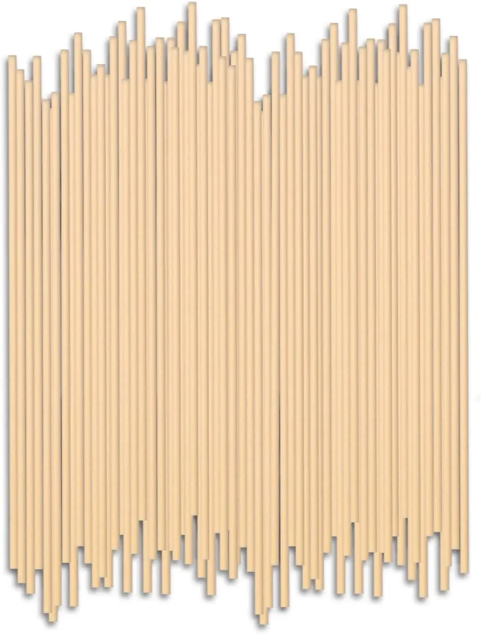50PCS Reed Diffuser Sticks - Reed diffusers-Reed Sticks -Diffuser Glass Bottles-Diffuser Refills- Natural Rattan Wood Replacement for Aroma Fragrance (7.5"*3.5mm Primary Color)