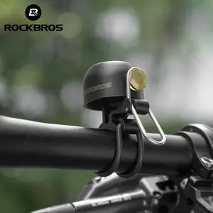 ROCKBROS Bike Bell Classic Bicycle Bell,Loud Sound 100dB Bike Bells for Adults Kids, Fit for 0.87-1.34in Bicycle Handlebars,Road Mountain Bike Accessories