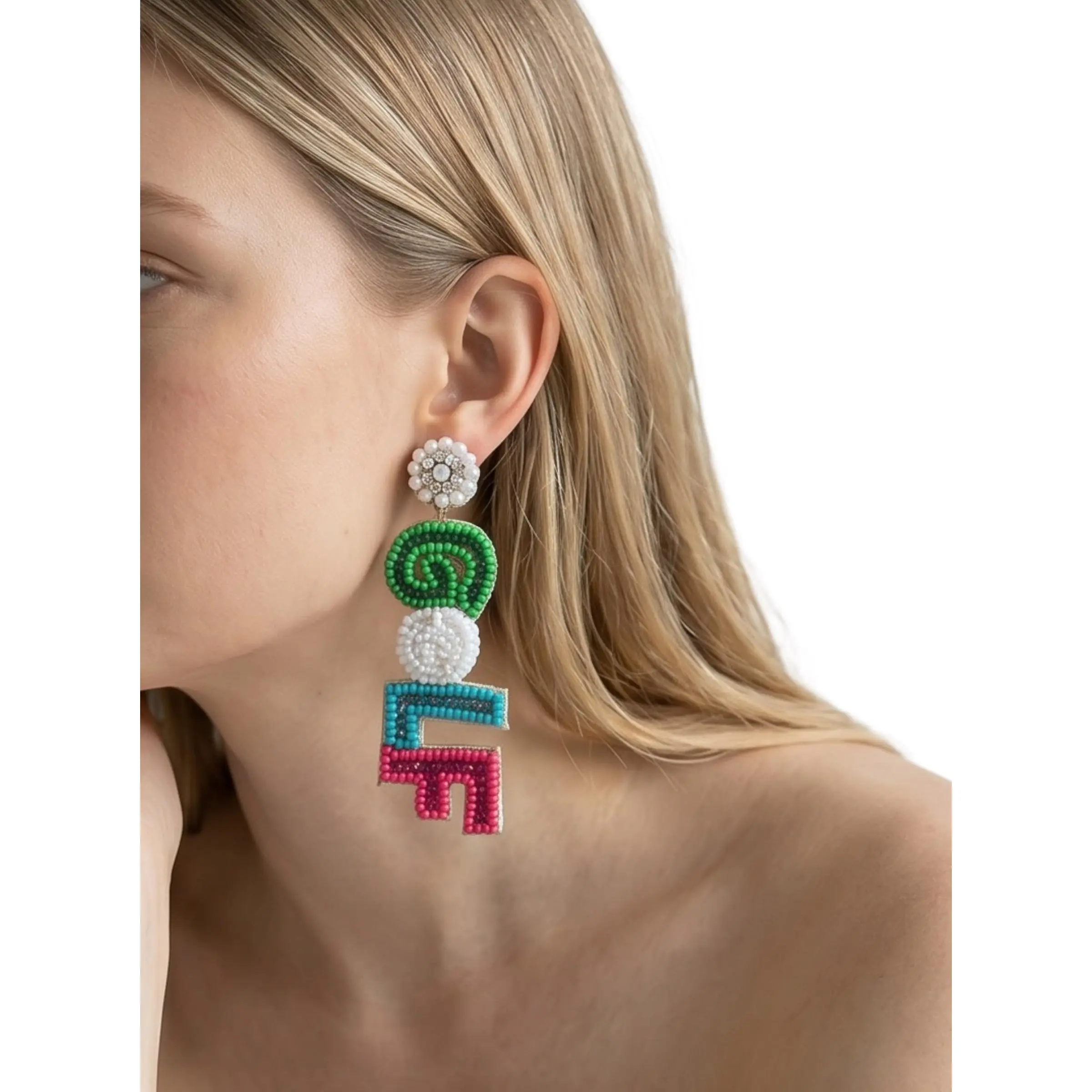 Fairway Brights Golf Earrings
