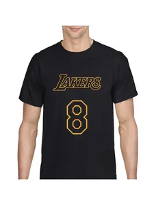 The training suit of Kobe Bryant of the Lakers, with the number 8 on the front and 24 on the back.