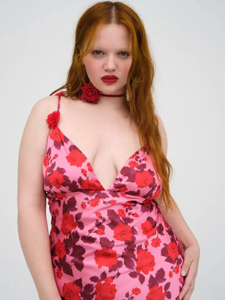 Huda Maxi Dress in Pink by For Love & Lemons - TikTok Shop