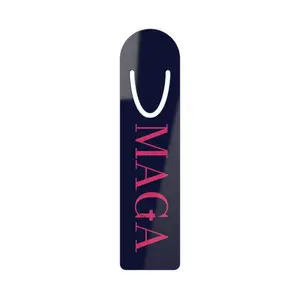 MACA Navy Metal Bookmark