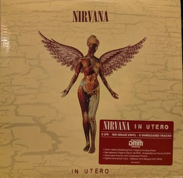 Nirvana - In Utero (Mint (M)) Rock (2x12", Album, RE, RM + LP + 20t)