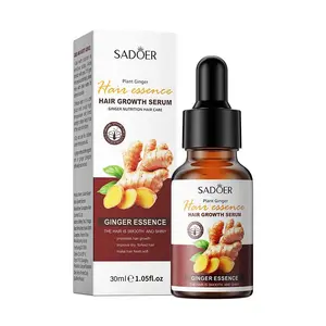 Plant Ginger Hair Care Serum, Scalp Treatment Serum, Hair Growth Essence, Haircare & Styling Product for Men & Women Use