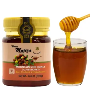 Authentic Mountain Sidr Honey – Jujube Honey, Supports Mental Health, Memory and Cognition, 100% Natural, Raw Liquid Honey, Gluten Free