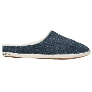 SeaVees Womens Stag Scuff Casual Slippers Casual - Blue