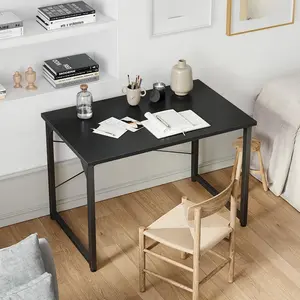 Cubiker Computer Desk, 32 inch Small Home Office Desk for Small Spaces, Modern Simple Style for Home, Office, Classic Black