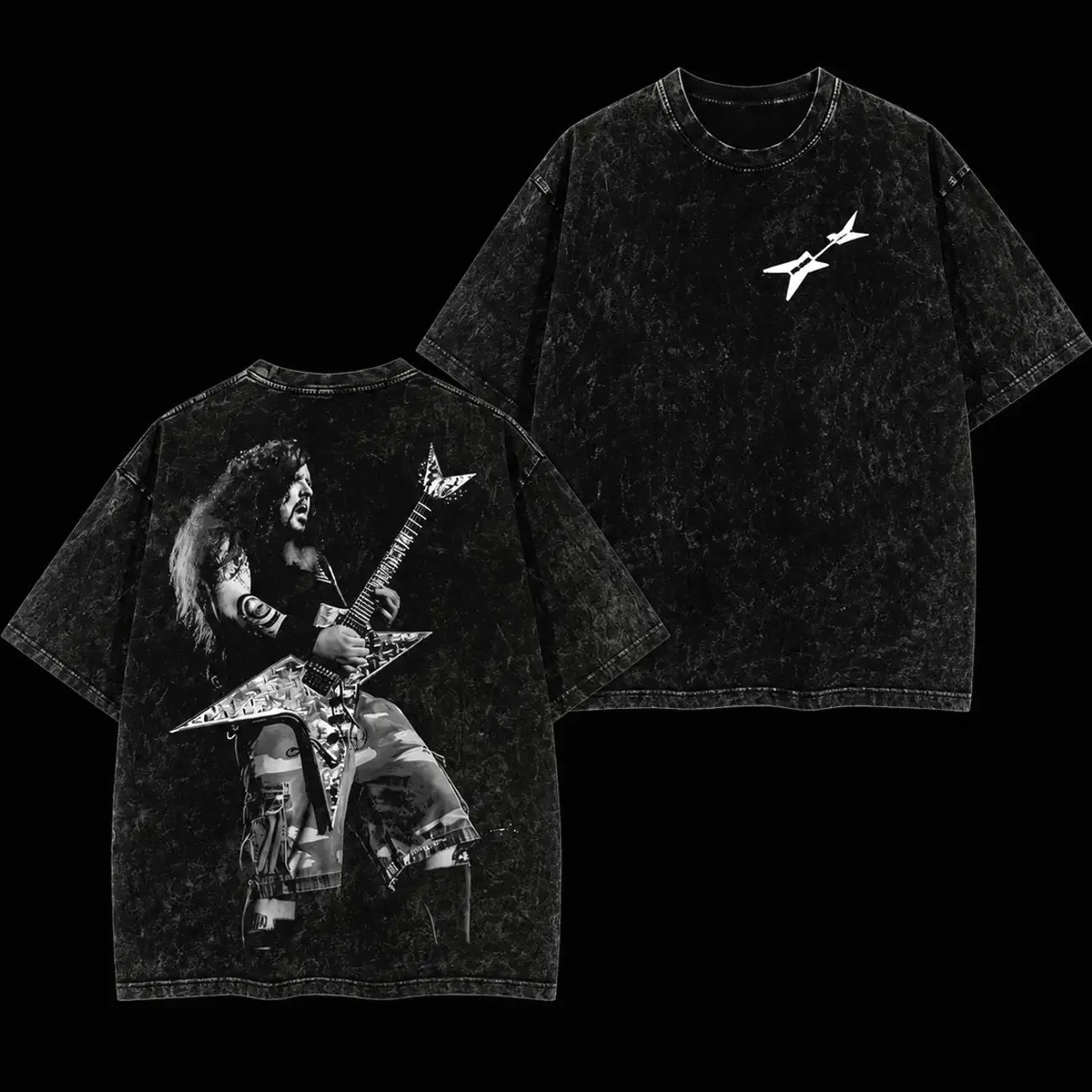 Vintage Dimebag Darrell Abbott PANTERA 3.03 Heavy Metal Unisex Rock Band Cotton T-Shirt, Y2K Outfits Top Menswear Clothing Pantera Merch, Pepper Comfort Colors ZHE