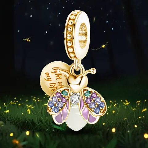 Gold Tone Charm Beads, Mixed Style Pendants With Heart, Angel, Eiffel Tower, Bee and Colorful Zircon, Decorative Metal Charms for Bracelet and Necklace Diy Jewelry Making, Stylish Ornament Gift for Women Girls for Daily Occasion