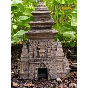 Monk 3D Printed Dice Tower- Fate's End Collection- Channel Tranquil Strength and Unwavering Focus!