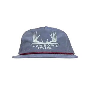 Grey Horns Rope Hat