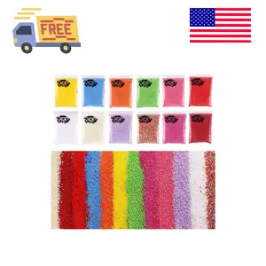 240000 Pieces 2-3mm Mini Foam Balls Rainbow Foam Beads Decorative Slime