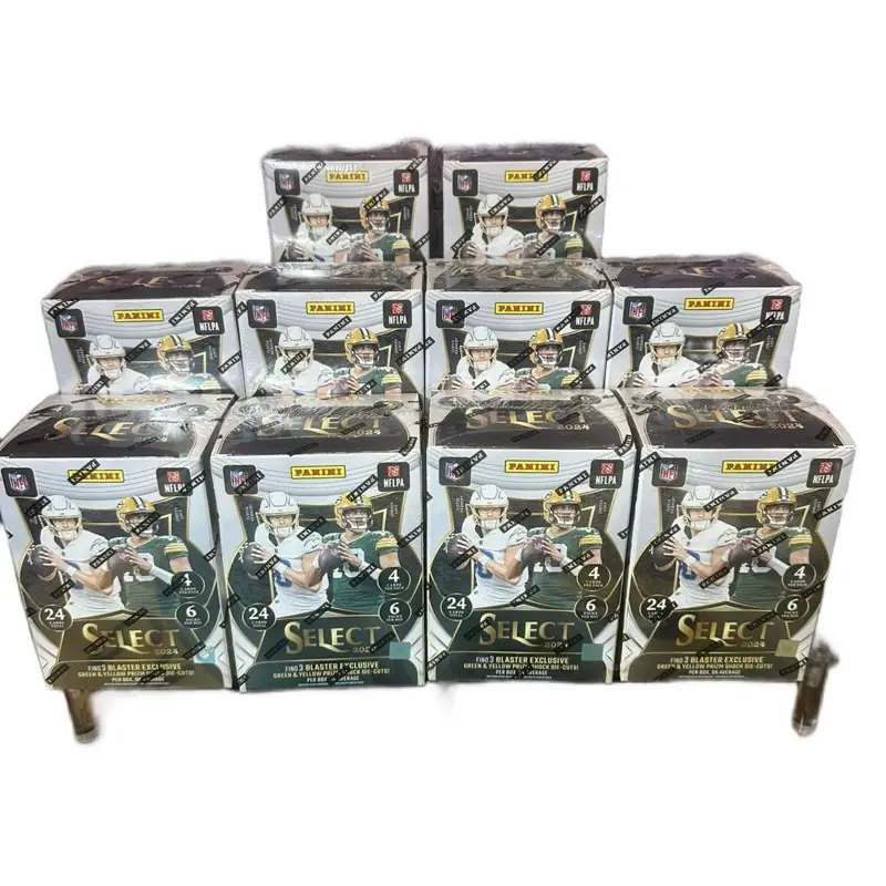 Select PYT Break #27 - 10x 2024 Select Football Blaster 1x Black Box Repack! Pick Your Team