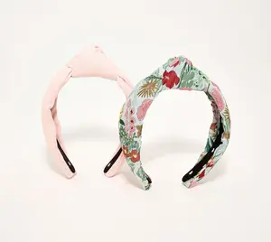 Lele Sadoughi Knotted Headband Set of 2