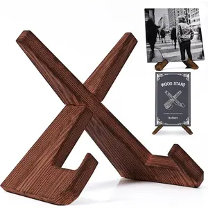 Now Playing Vinyl Record Stand, Single Wooden Vinyl Record Display, 1 Second Assemble Now Spinning Stand, LP Player Accessories, Wooden Album Stand, Plate Holder for Display, Ideal Gift for Record Lovers