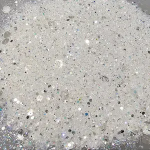 Snowy White Glitter
