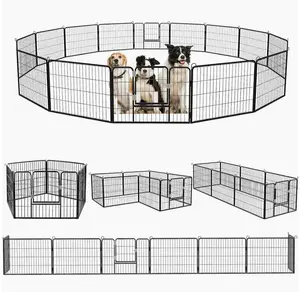 Best Expandable 16 pcs Panels for Your Dog Pet | Safety Fence with lock