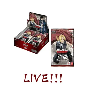 Union Arena TCG - FULLMETAL ALCHEMIST Booster Box and Blisters  [LIVE]