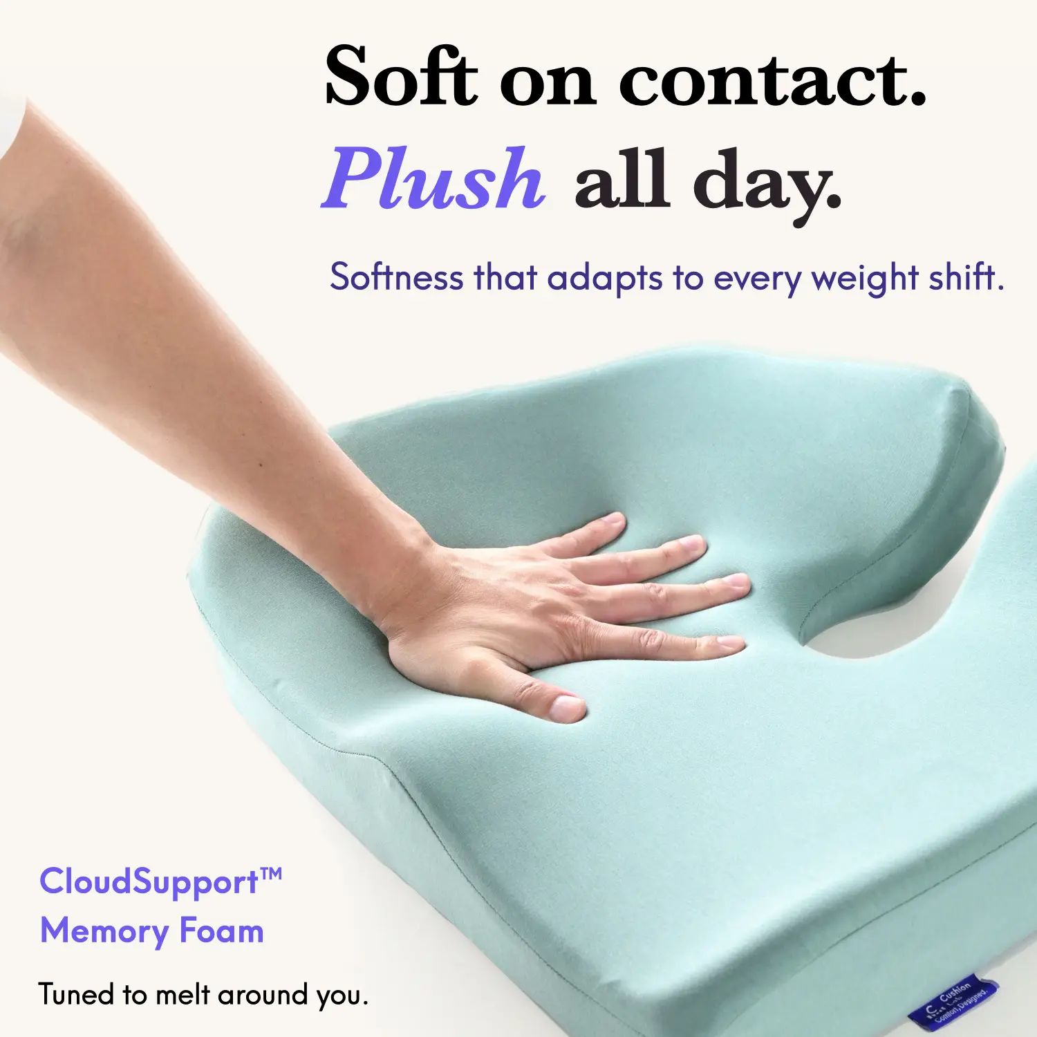 Cushion Lab | Cloud Cradle Seat Cushion — Sit Softly, Anywhere You