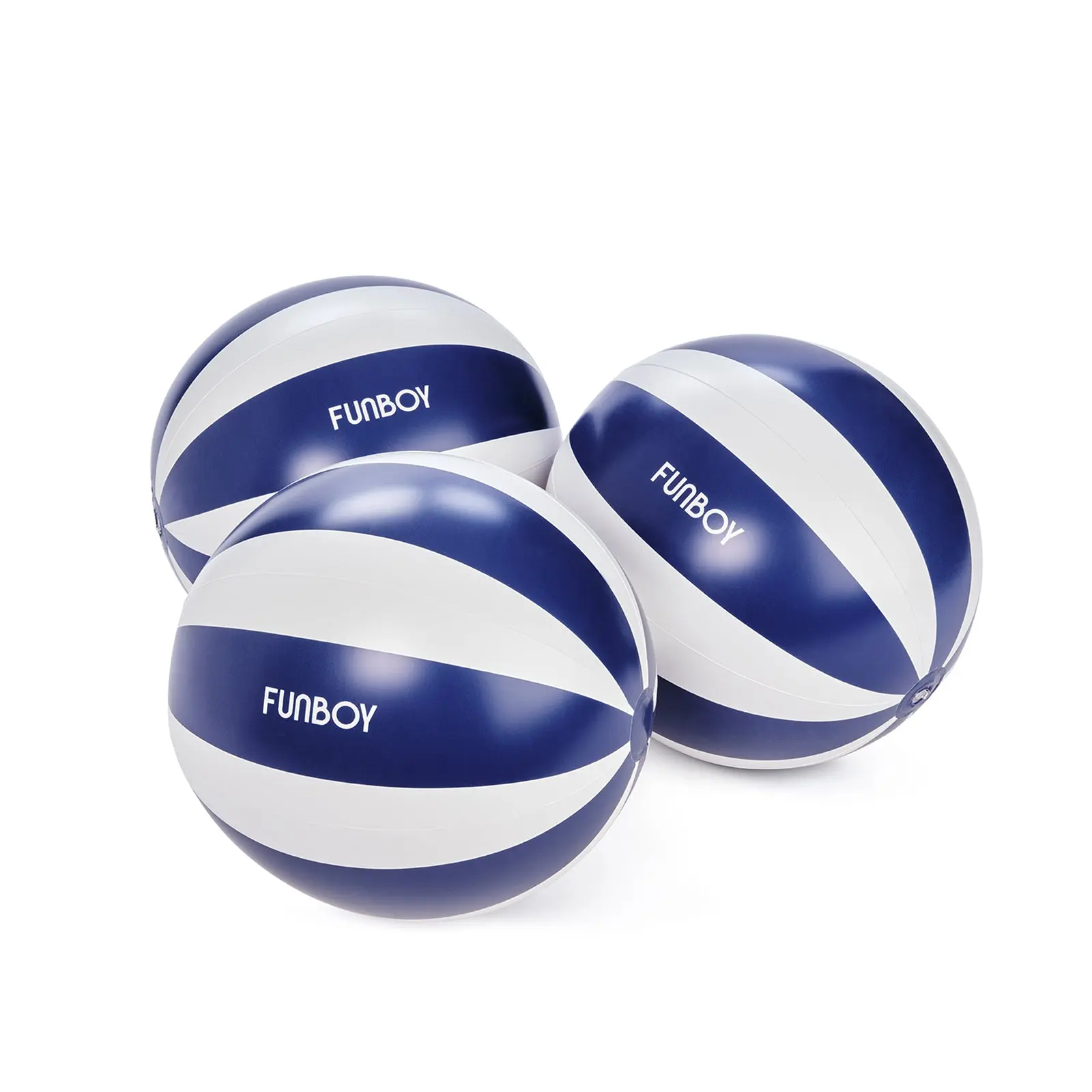 Navy 3-Pack Beachballs