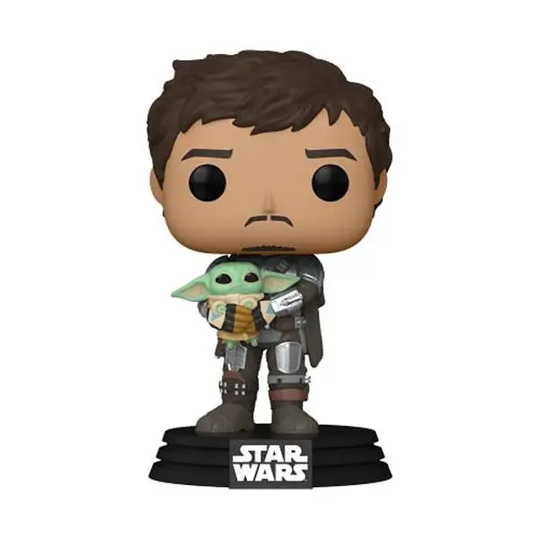 Funko POP! Star Wars The Mandalorian with Grogu #461 Funko POP! Star Wars The Mandalorian with Grogu #461