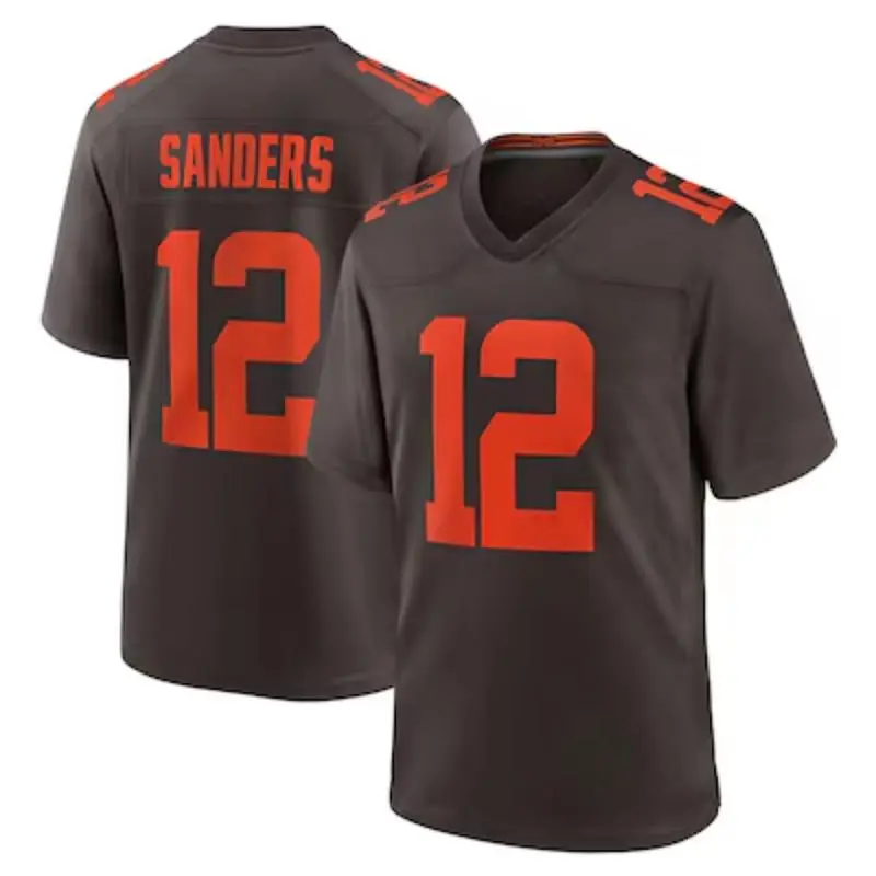 Shedeur Sanders #12 Jersey Shirt, America Football Jersey, Sport Clothing, Football Uniform, Jersey For Football Fans