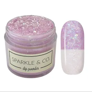 Sparkle & Co. Dip Powders – Secret Menu: Miranda's Secret Wish (Temp Change) mini Dipping Powder - 1 Jar Lasts 5-7 Manis